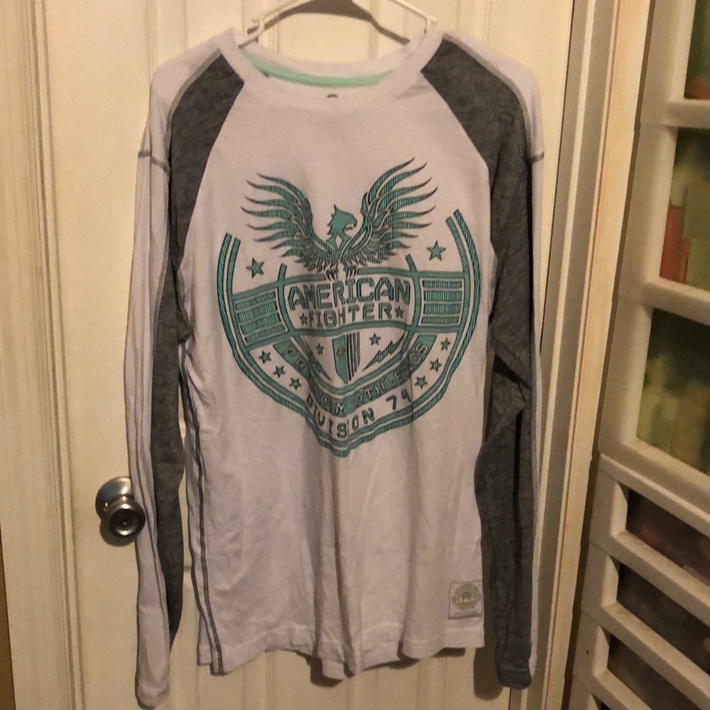 American fighter long sleeve T-shirt